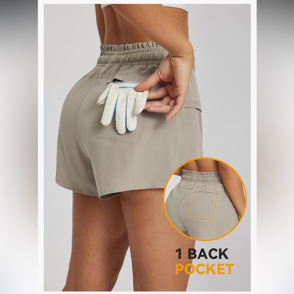 Khaki skort - Picture 3 of 5